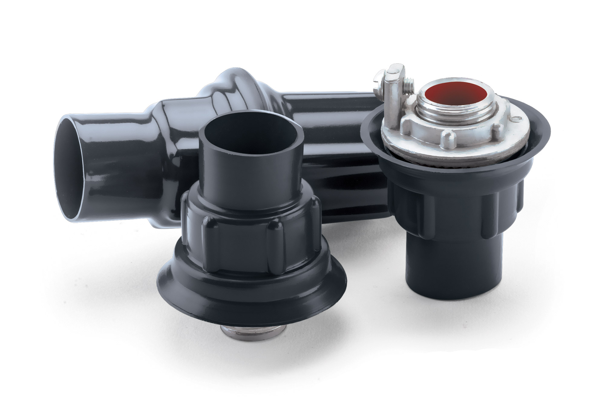 PVC Coated ST Style Knockout Hub's image