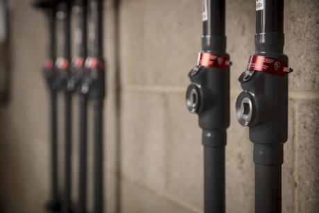 Plasti-Bond Sealing Fitting Installed